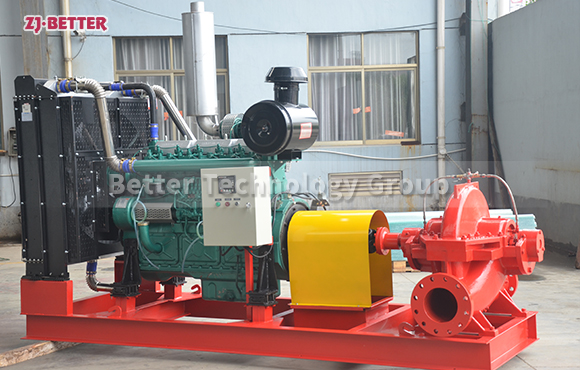 Advanced 325kw Diesel Split Case Fire Pump for All Environments