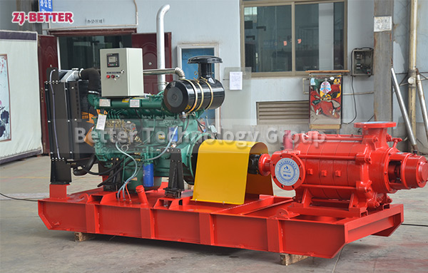 Trusted Diesel Multistage pump Fire Pumps for Emergency Response