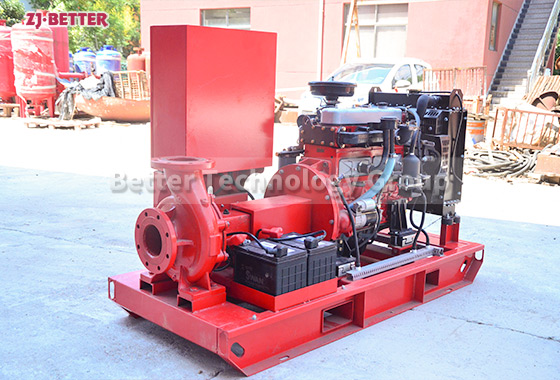 Top-Quality Diesel Driven End Suction Fire Pump