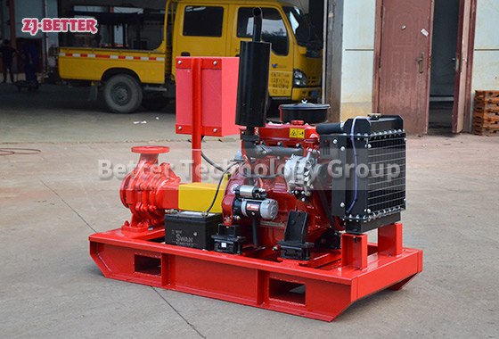 Diesel End Suction Firefighting Pump