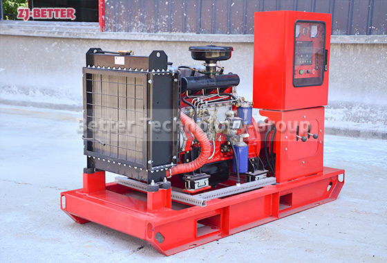 Diesel Engine Driven End Suction Fire Pump Set