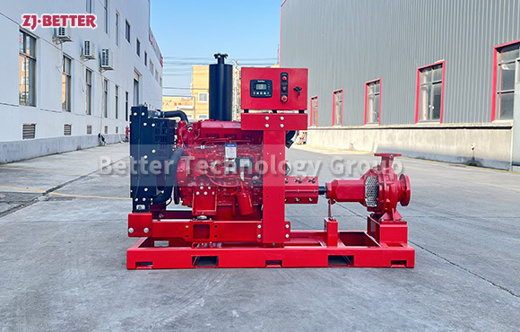 Proven 3000rpm Diesel Driven End Suction Fire pumps