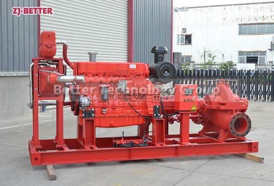 Dynamic Diesel Split Case Fire Pumps for Rapid Response