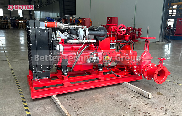 Powerful Diesel Split Case Fire Pump