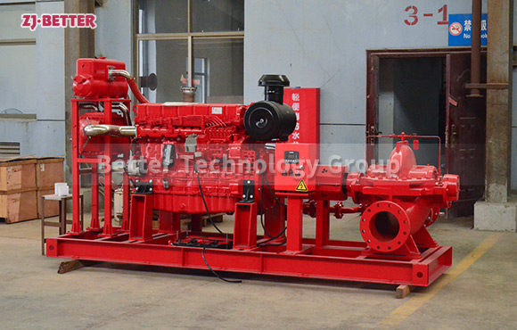 Diesel Engine Split Case Fire Pumps: A Safety Standard