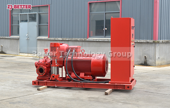 Reliable Fire Protection: 1250 GPM EJ Fire Pump Set