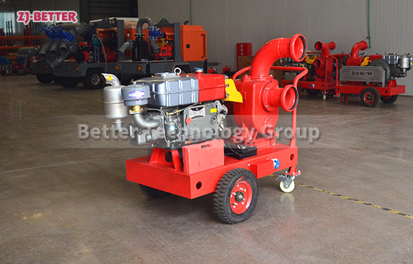 Efficient Water Transport: The Small Diesel Engine Pump Cart