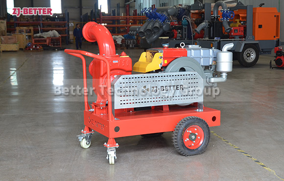 Efficient Water Transport: The Small Diesel Engine Pump Cart