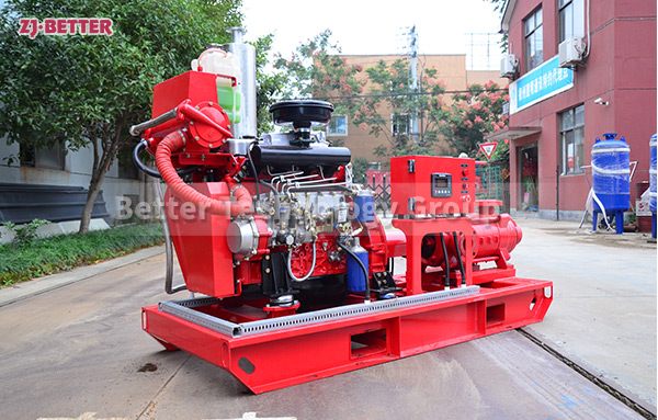 Versatile Diesel Engine Driven Multistage Fire Pump