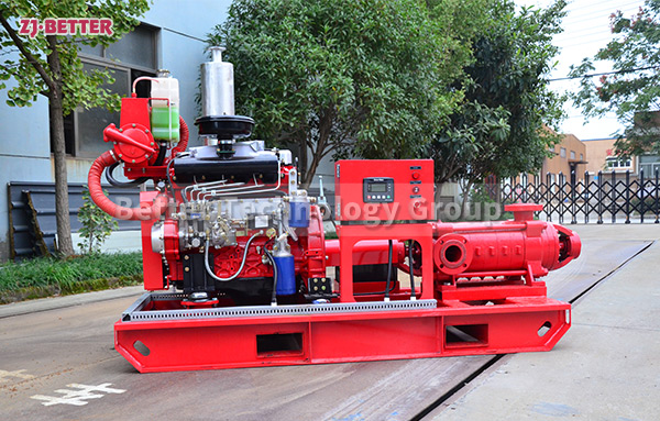 Versatile Diesel Engine Driven Multistage Fire Pump