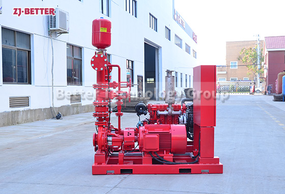 EDJ Firefighting Pump Set: Safety with a Conscience