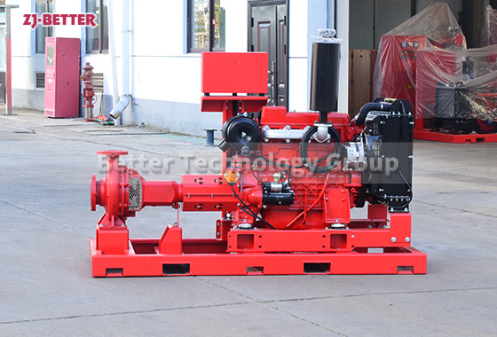 What factors should be considered when selecting a diesel fire pump?