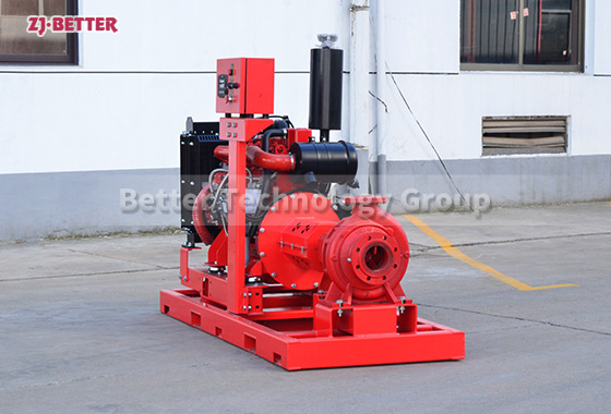 Can a diesel fire pump be used for other purposes besides firefighting?