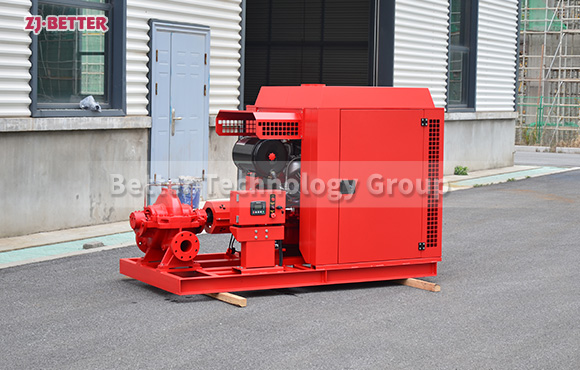 What maintenance is required for outdoor fire pumps?