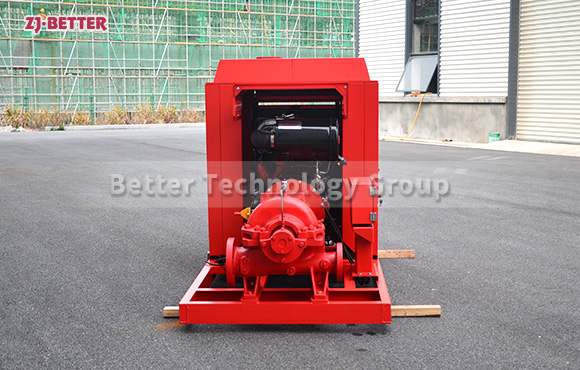 What are the factors to consider when selecting an outdoor fire pump?