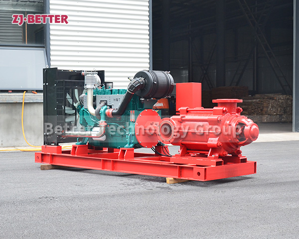 Diesel Multistage Fire Pumps for Critical Fire Protection Needs