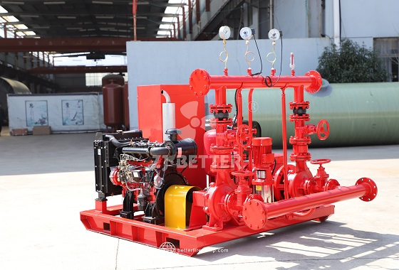 What Are the Application Advantages of Fire Pump Systems in Industrial Settings?