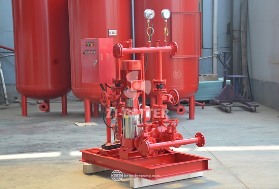 Energy-Efficient: Integrated Electric Booster Pump for Green Building Fire Upgrades