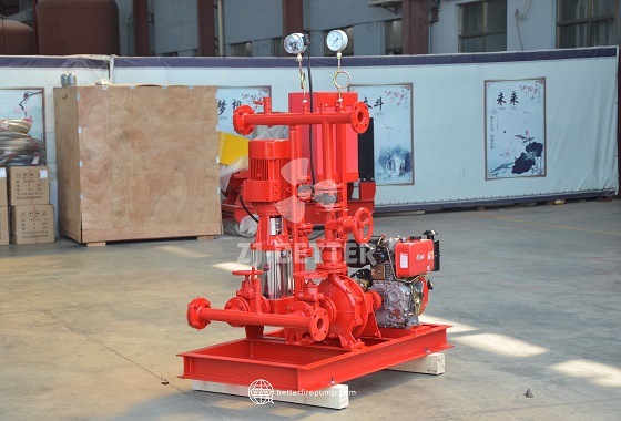 Energy-Efficient: Integrated Electric Booster Pump for Green Building Fire Upgrades