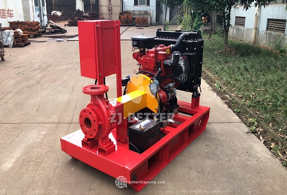 Auto-Start Diesel Fire Pump System for Industrial and Municipal Applications