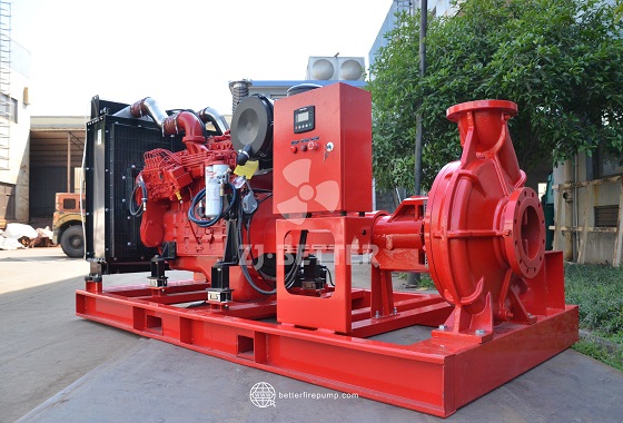 End Suction Diesel Fire Pump for Industrial and Commercial Fire Safety