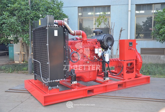 End Suction Diesel Fire Pump for Industrial and Commercial Fire Safety