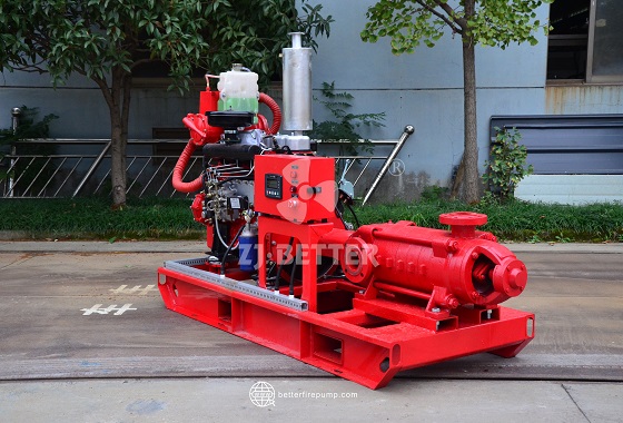 Horizontal Diesel Engine Fire Pump – Reliable High-Head Solution for Firefighting Systems