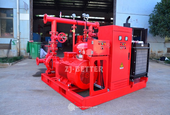 High Flow, Low Consumption – Cost-Effective Diesel Fire Pump System
