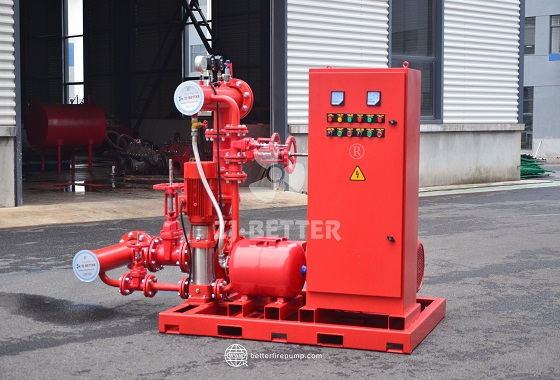 Intelligent Fire Pump System Tailored for Compact and Mid-Sized Spaces