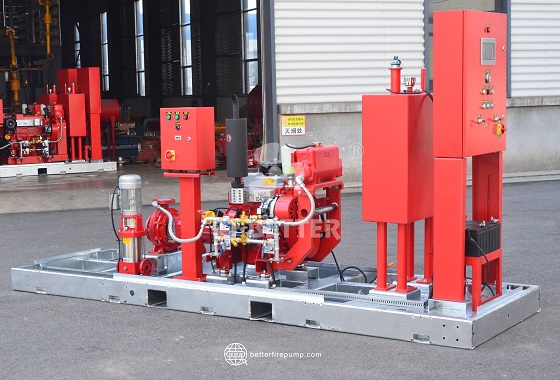 Secure Operation Through Redundancy: Performance Analysis of Dual-Drive Emergency Fire Pump Stations