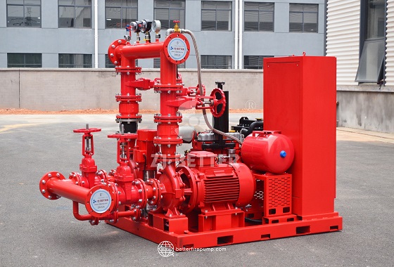 Multi-Circuit Controlled Diesel Fire Pump Set | Precisely Engineered for Complex Fire Protection Scenarios
