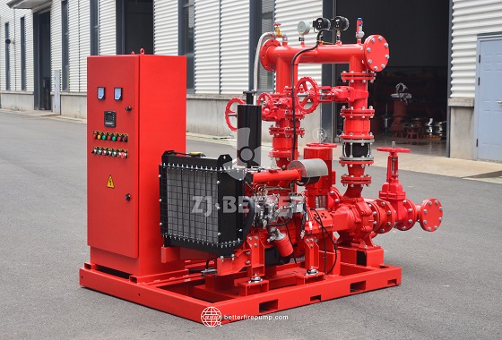 Multi-Circuit Controlled Diesel Fire Pump Set | Precisely Engineered for Complex Fire Protection Scenarios