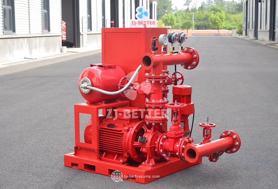 From Control to Discharge: Smart Flow of the Electric Fire Pump System