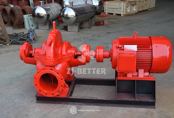 Ideal for Large Buildings and Industrial Sites: Outstanding Performance of the Double Suction Fire Pump