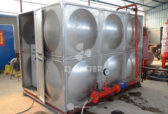 Integrated Stainless Steel Fire Water Tank System for Efficient Emergency Supply