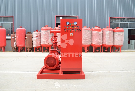 Energy-Efficient Twin Pump Fire Equipment for Versatile Installation Needs