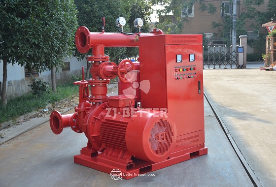 Smart Electric Fire Pump Set with Built-in Control Cabinet for Fast Emergency Response