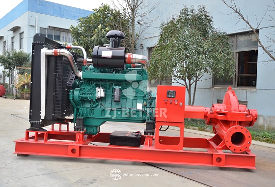 Diesel Fire Pump Set Ensures Continuous Water Supply for Large Facilities During Power Outages
