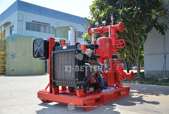 Multifunctional Diesel Fire Pump Set for High-Rise Buildings, Warehouses, and Petrochemical Facilities
