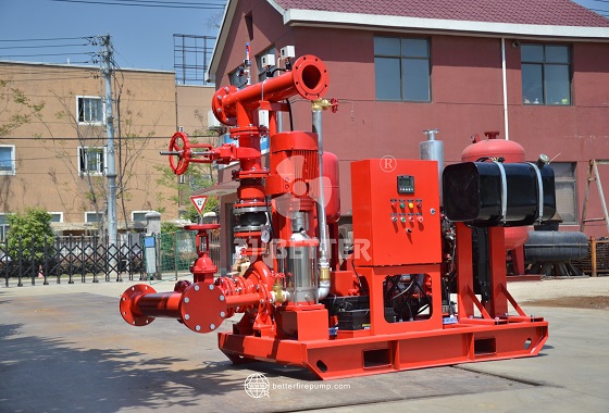 Smart-Control Fire Pump Package for High-Pressure, High-Flow Firefighting Demands