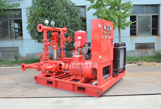 Emergency Water Supply Solution: Diesel Fire Pump Set with Automatic Start-Stop Control
