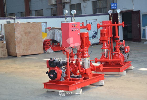 Quiet and Efficient Inline Fire Pump Set for Faster Fire Protection Response in Buildings