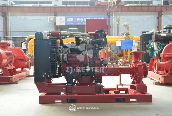 Diesel Fire Pump for Commercial & Industrial Applications