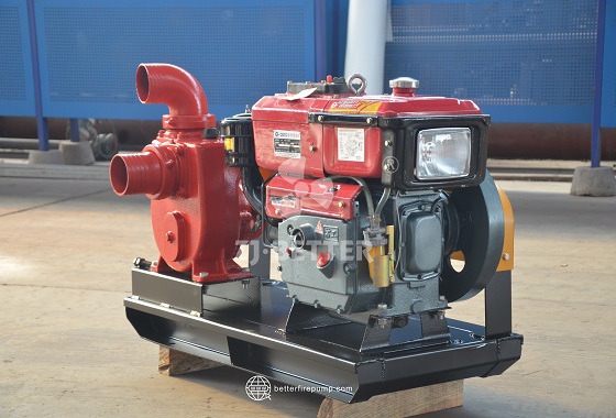Mobile Emergency Fire Pump with Lightweight Design and High Flow Output
