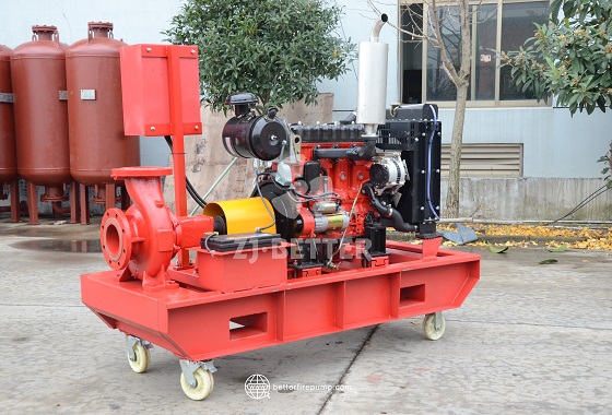 High-Performance Diesel Fire Pump Set – Continuous Water Supply for Industrial and Commercial Safety