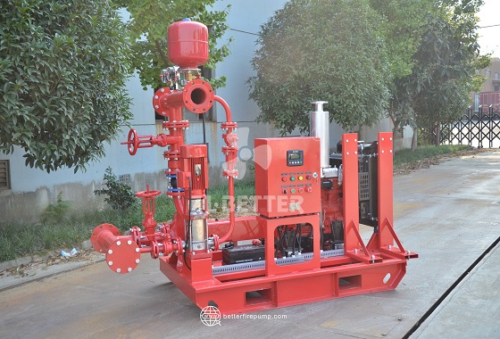 Top Choice for Outdoor Industrial Fire Protection: Highly Integrated Diesel Fire Pump System
