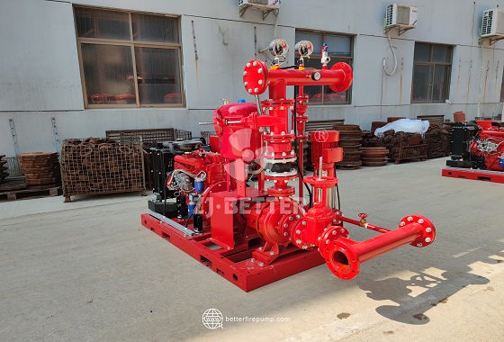 Smart Fire Protection Upgrade: Diesel Pump System with Remote Monitoring Capabilities