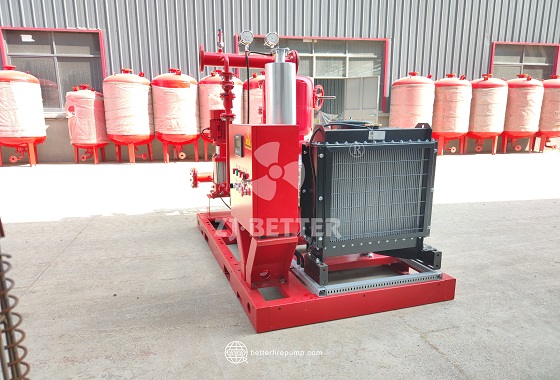 Smart Fire Protection Upgrade: Diesel Pump System with Remote Monitoring Capabilities