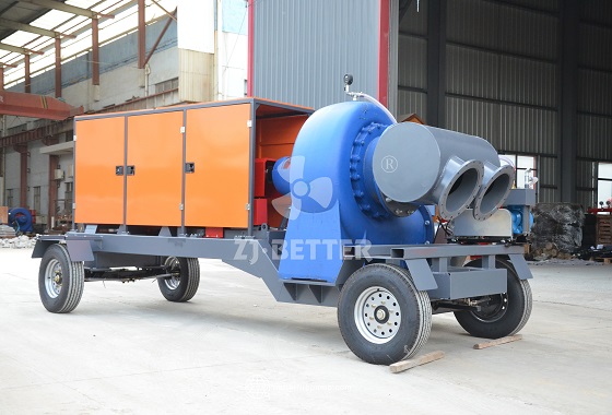 Diesel Engine Trailer Fire Pump with Integrated Noise Reduction and Energy-Saving Design