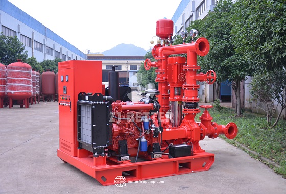 Durable and Energy-Saving Diesel Fire Pump Set to Reduce Operating Costs